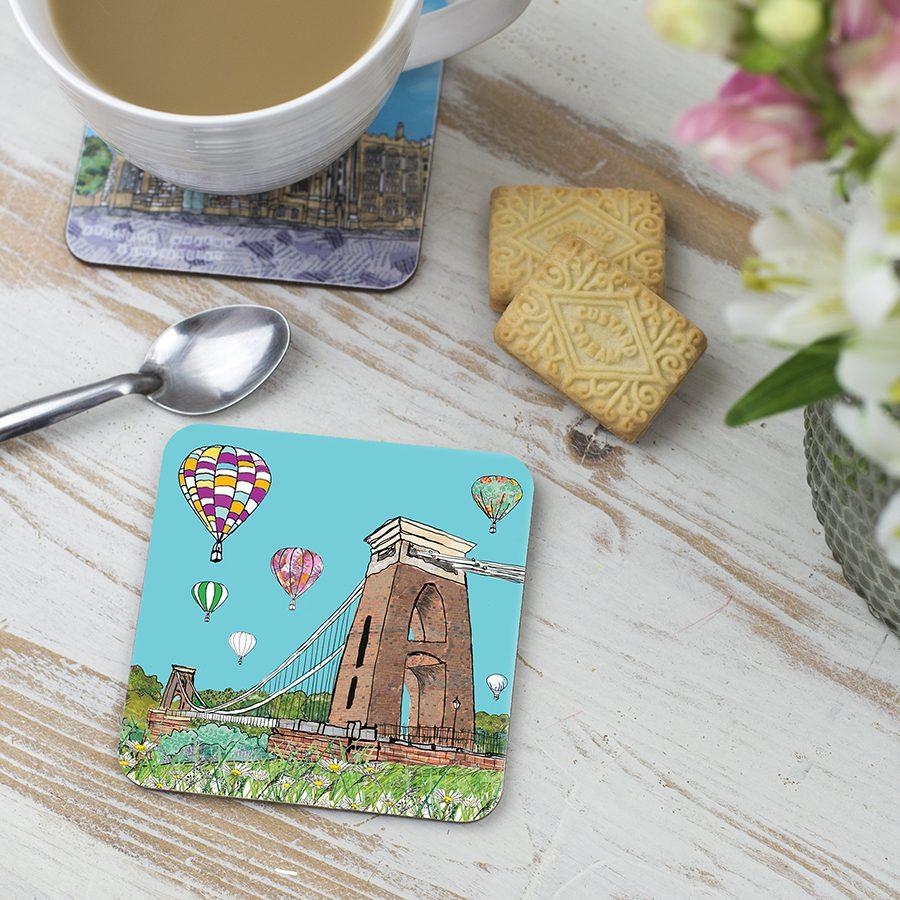 emmeline simpson Balloons over the Bridge II coaster