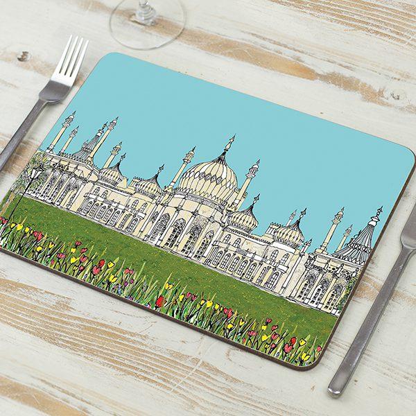 emmeline simpson Brighton Pavilion Melamine Placemat