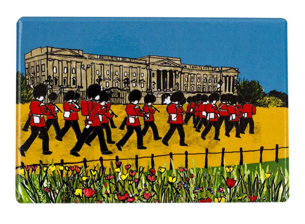 Emmeline Simpson Buckingham Palace London Fridge Magnet