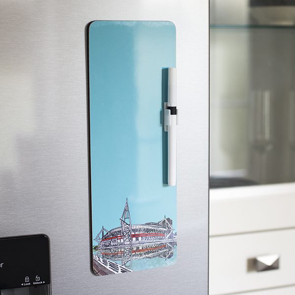 Emmeline Simpson Cardiff Principality Stadium Magnetic Memo Board