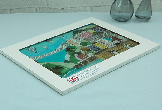 Emmeline Simpson Clifton Balloons Bristol Glass Worktop Saver