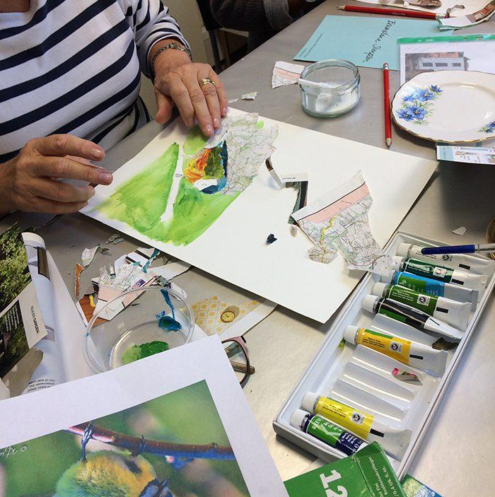 Emmeline Simpson Collage Workshop Sat 18th October 1.30pm – 4.00pm