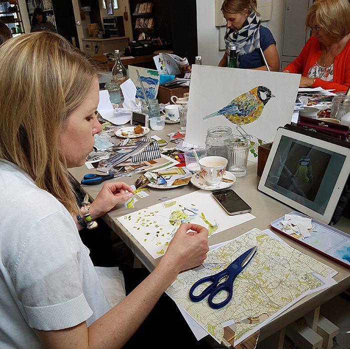 Emmeline Simpson Collage Workshop Sat 18th October 1.30pm – 4.00pm