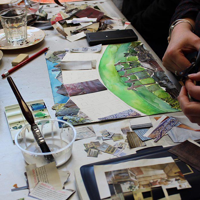 Emmeline Simpson Collage Workshop Sat 18th October 10.15-12.45pm