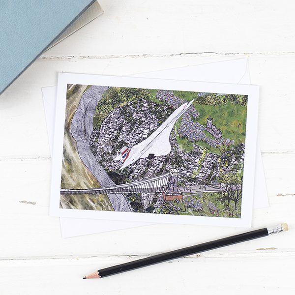 Emmeline Simpson Concorde’s Last Flight Greetings Card