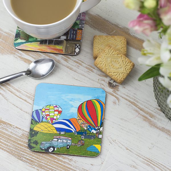 emmeline simpson Early Balloon Ascent Bristol Coaster