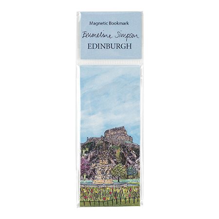 emmeline simpson Edinburgh Castle Magnetic Bookmark