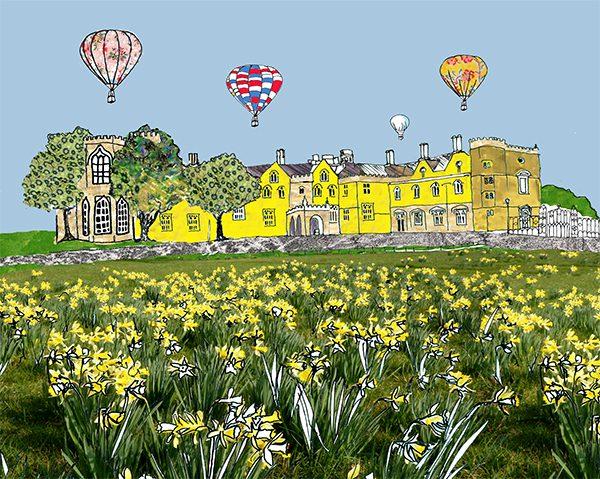 Emmeline Simpson Ashton Court Bristol Print