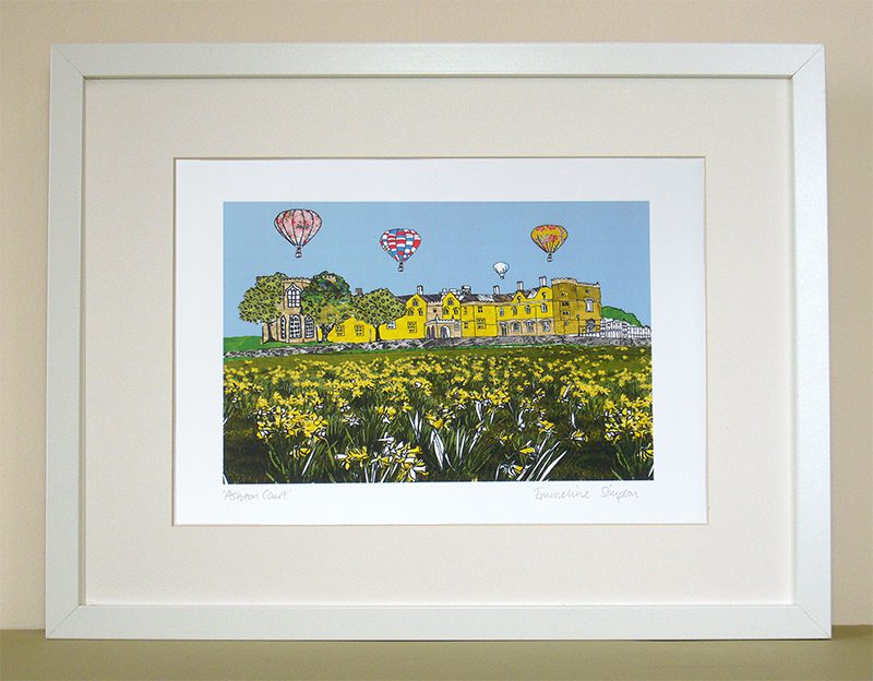 emmeline simpson Ashton Court Bristol Print