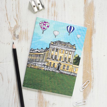 Emmeline Simpson Bath Royal Crescent Notebook