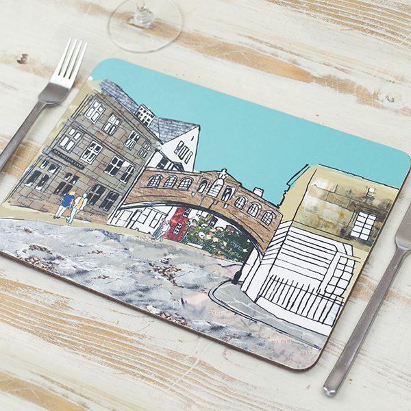 emmeline simpson Bridge of Sighs Oxford Placemat
