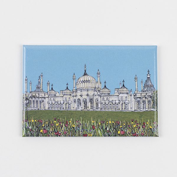 emmeline simpson Brighton Fridge Magnet