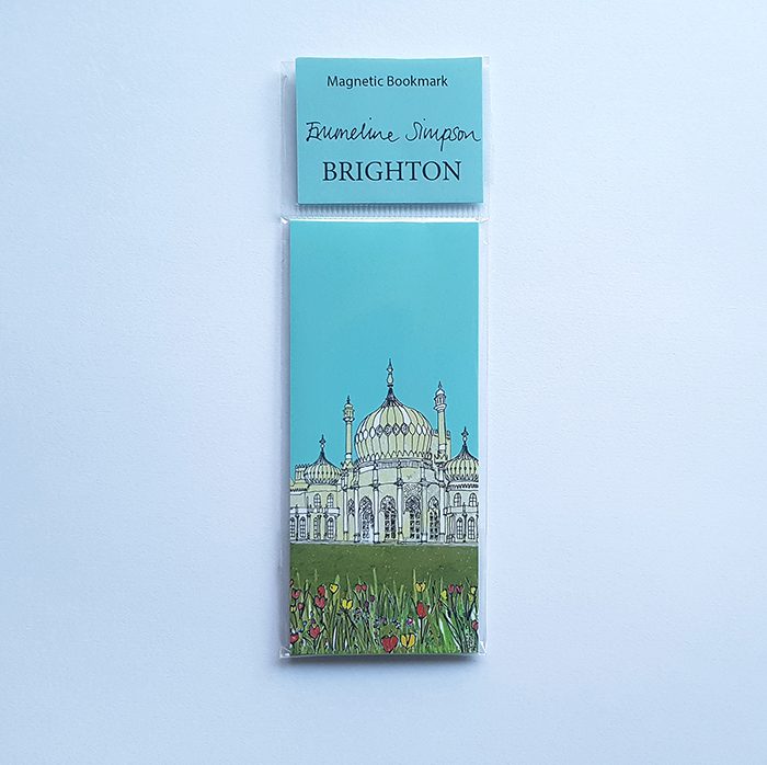 emmeline simpson Brighton Magnetic Bookmark
