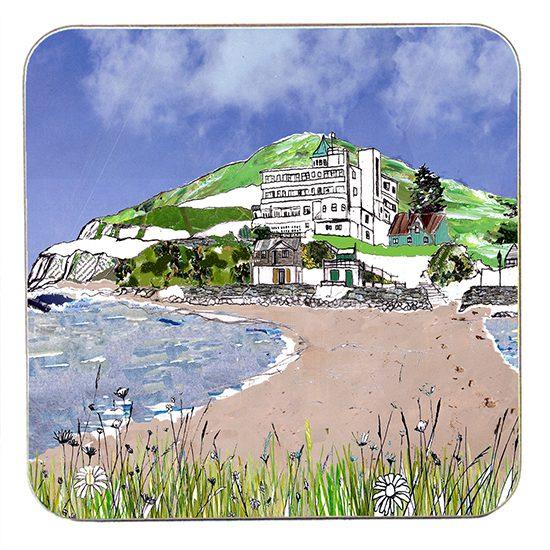 Emmeline Simpson Burgh Island Devon Coaster