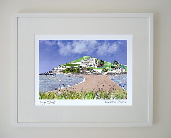 Emmeline Simpson Burgh Island Print