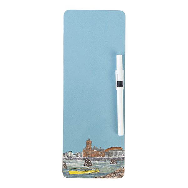 emmeline simpson Cardiff Bay Magnetic Memo Board
