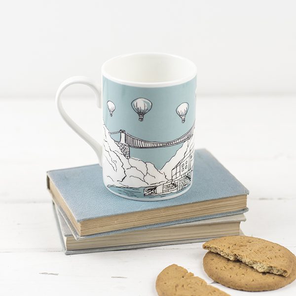 emmeline simpson Clifton Balloons Aqua Mug