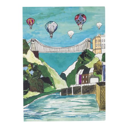 Emmeline Simpson Clifton Balloons Bristol Notebook