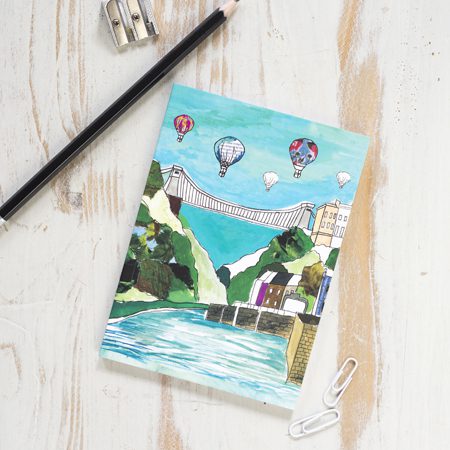 Emmeline Simpson Clifton Balloons Bristol Notebook
