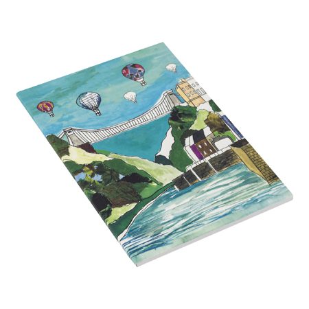 Emmeline Simpson Clifton Balloons Bristol Notebook