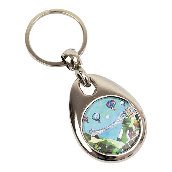 Emmeline Simpson Clifton Balloons Metal Keyring