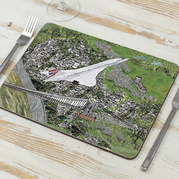 emmeline simpson Concorde’s Last Flight Placemat