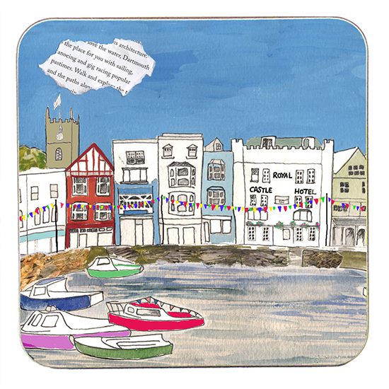 Emmeline Simpson Dartmouth Devon Coaster