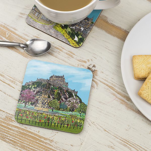 emmeline simpson Edinburgh Castle Coaster