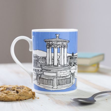 Emmeline Simpson Edinburgh Mug Blue