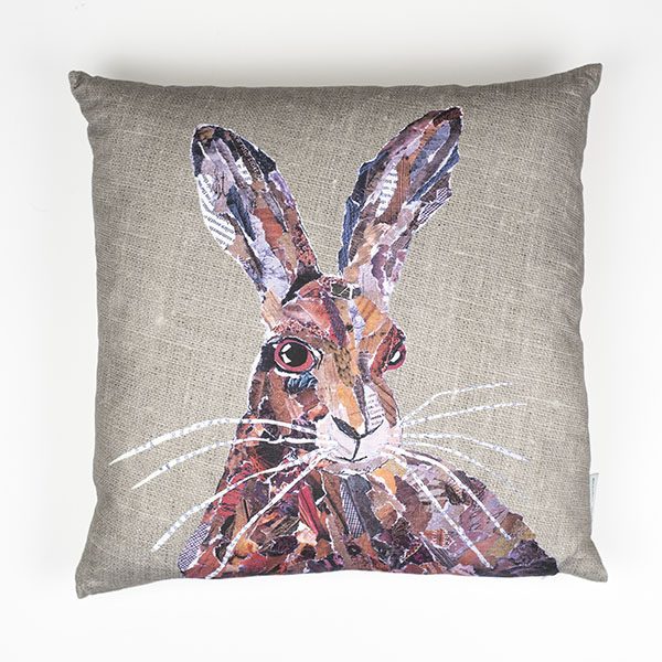 emmeline simpson Hare Cushion