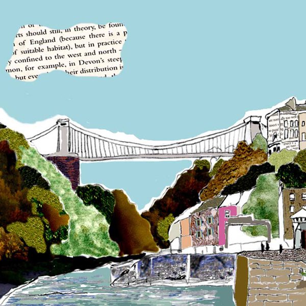 Emmeline Simpson Hotwells View Bristol Print