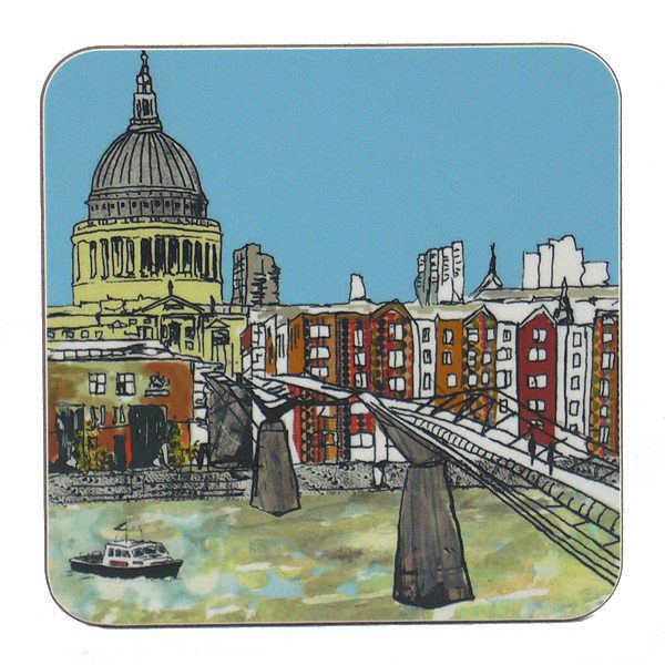Emmeline Simpson Millennium Bridge London Coaster