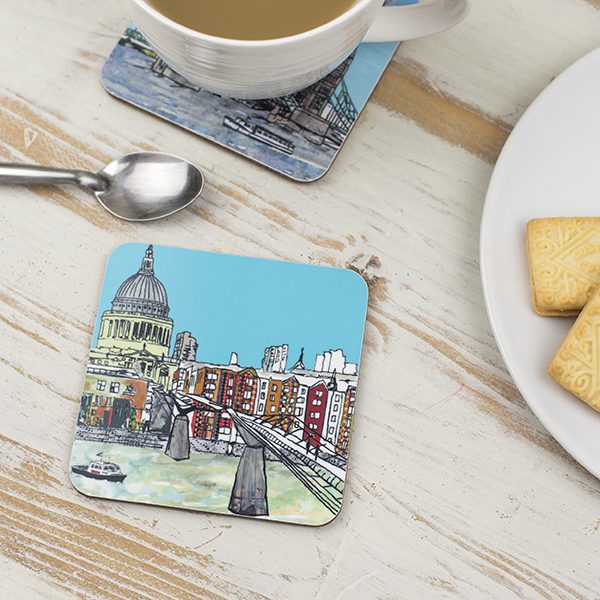 emmeline simpson Millennium Bridge London Coaster