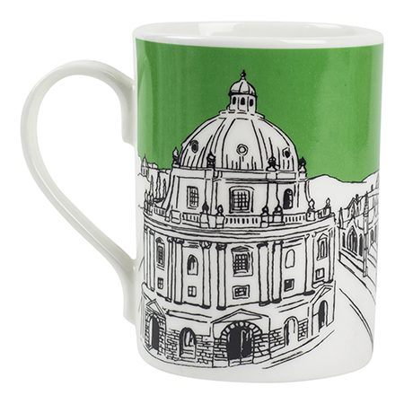 Emmeline Simpson Oxford Skyline Mug Green