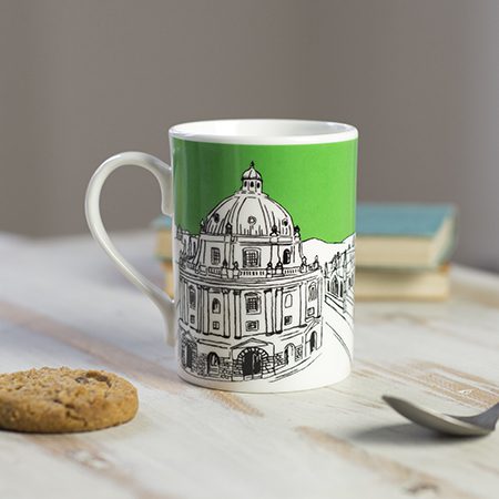 emmeline simpson Oxford Skyline Mug Green