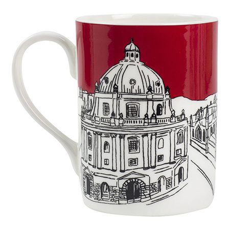emmeline simpson Oxford Skyline Mug Red