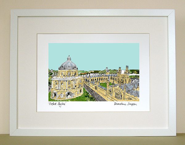 emmeline simpson Oxford Skyline Print