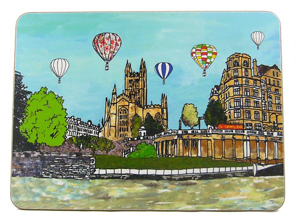 Emmeline Simpson Parade Gardens Bath Placemat