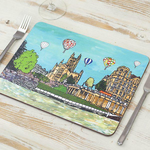 emmeline simpson Parade Gardens Bath Placemat