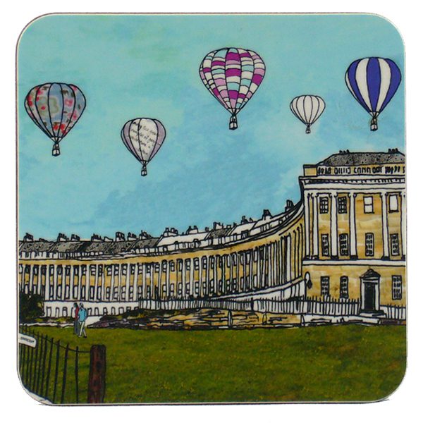 Emmeline Simpson Royal Crescent Bath Coaster