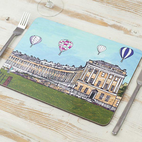 emmeline simpson Royal Crescent Bath Placemat