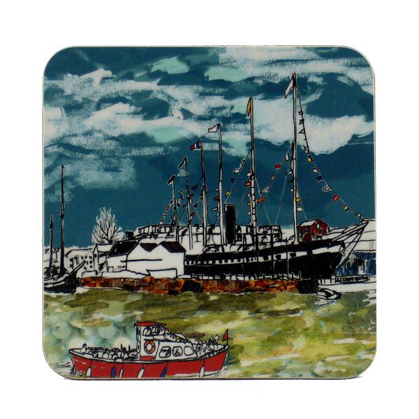 Emmeline Simpson Set Of Six Bristol Coasters