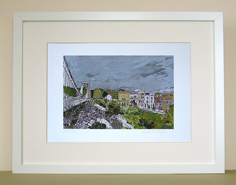 emmeline simpson Sion Hill Bristol Print