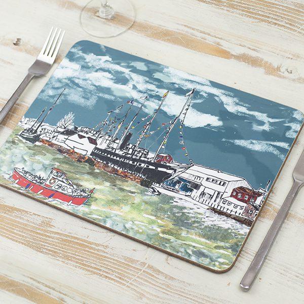 emmeline simpson ss Great Britain Bristol Placemat
