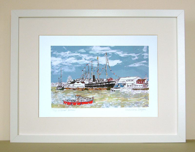 emmeline simpson SS Great Britain Bristol Print