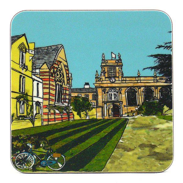 Emmeline Simpson Trinity College Oxford Coaster