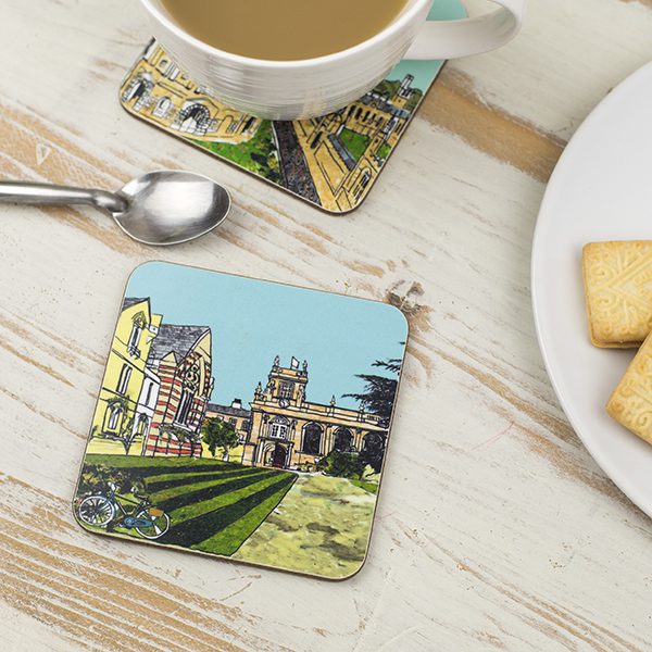 emmeline simpson Trinity College Oxford Coaster