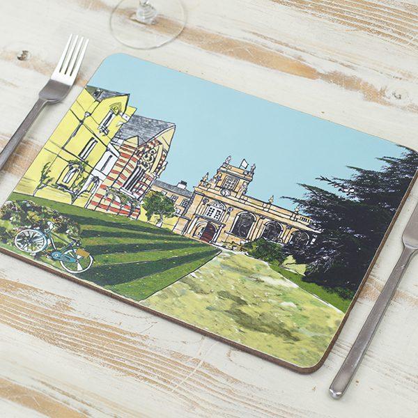 emmeline simpson Trinity College Oxford Placemat