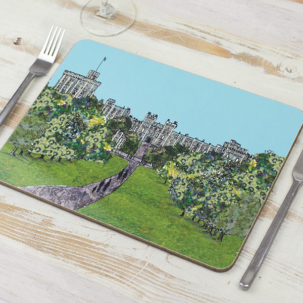 emmeline simpson Windsor Castle London Placemat