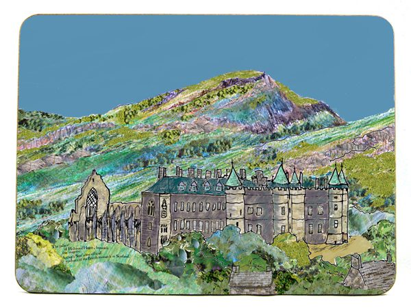 emmeline simpson Holyrood Palace Edinburgh Placemat
